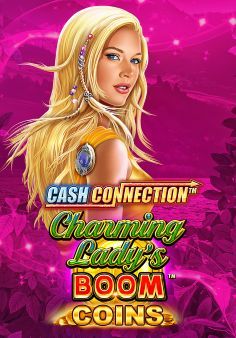 Cash Connection Charming Lady's Boom Coins spēles attēls